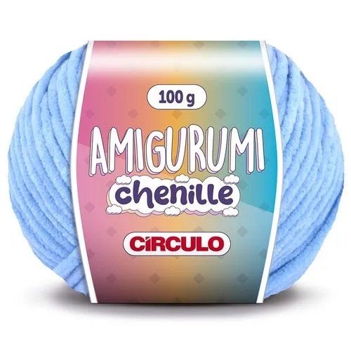 LINHA AMIGURUMI CHENILLE AZUIS / VERDES